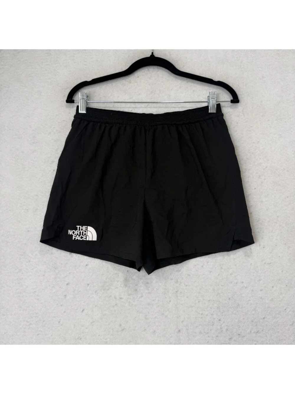 The North Face Shorts Mens Small Black Flight Stridelight Lined Running 4 Inch